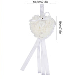 Romantic Rose Wedding Favors Heart Pearl Gift Ring Box Pillow Cushion