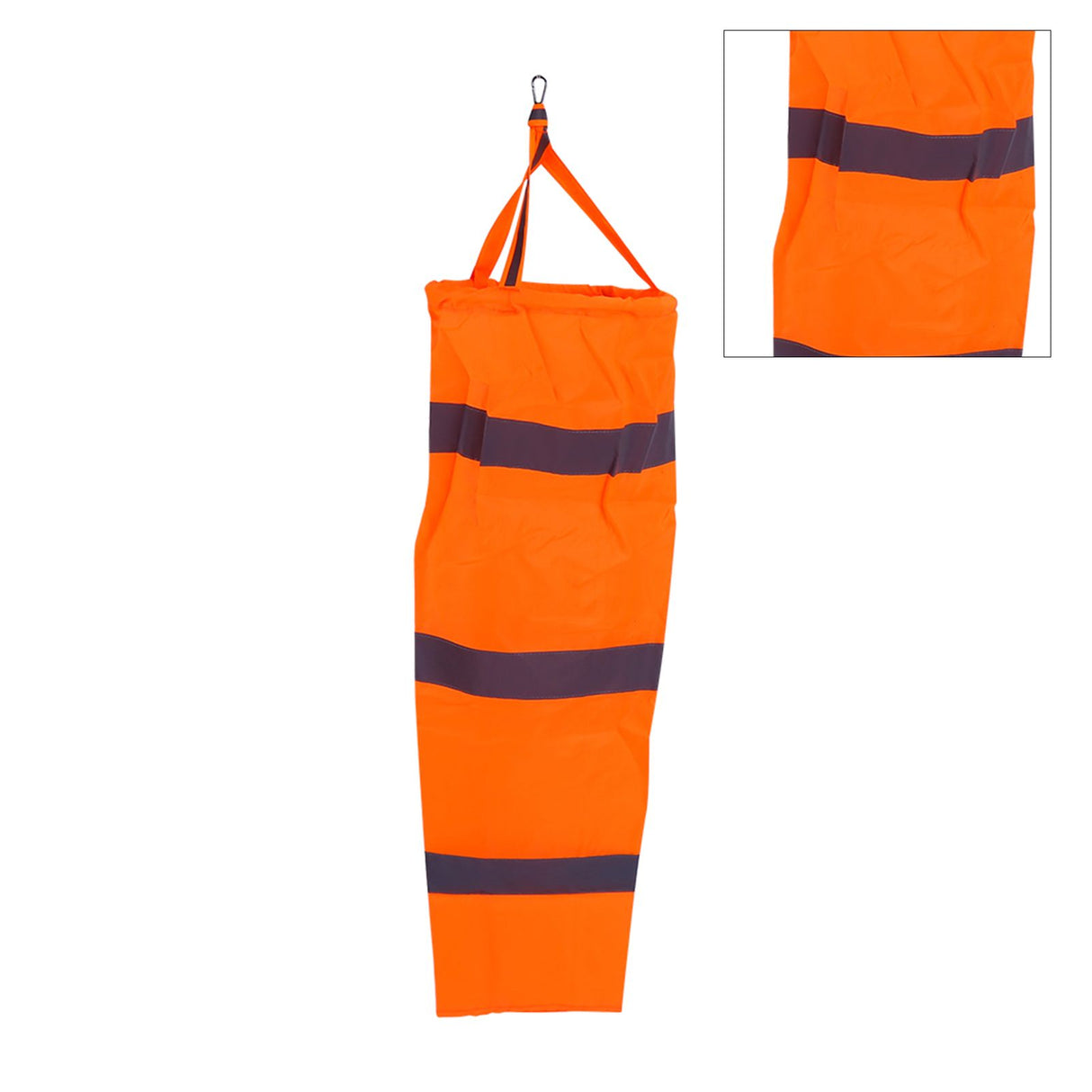 30" Polyester Windsock Outdoor Wind Measurement Sock Bag with Reflective Belt
