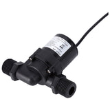 DC 12V Solar Water Circulation Pump Brushless Motor Water Pump 600L/H IP68 Waterproof Plug - Close-Up Angle