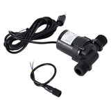 DC 12V Solar Water Circulation Pump Brushless Motor Water Pump 600L/H IP68 Waterproof Plug
