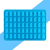 50 Gummy Maker Cavity Bear Mold Novelty Silicone Chocolate Candy Ice New Tray XL - Front View
