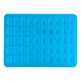 50 Gummy Maker Cavity Bear Mold Novelty Silicone Chocolate Candy Ice New Tray XL - 45-Degree Angle