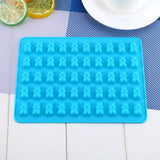 50 Gummy Maker Cavity Bear Mold Novelty Silicone Chocolate Candy Ice New Tray XL - Extra Image