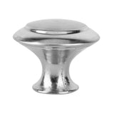 10Pcs Round Stainless Steel Cabinet Knobs Drawer Handles Cupboard Accessories