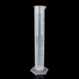500ml Measuring Cylinder Plastic Graduated Laboratory Trial Test Liquid Tube Hot
