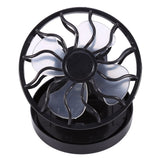 Electric Mini Clip on Solar Fan Air Conditioner Cooling Cell Fan Travel Camping Hiking Cooling