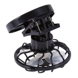 Electric Mini Clip on Solar Fan Air Conditioner Cooling Cell Fan Travel Camping Hiking Cooling - Front View