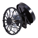 Electric Mini Clip on Solar Fan Air Conditioner Cooling Cell Fan Travel Camping Hiking Cooling