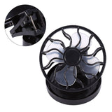 Electric Mini Clip on Solar Fan Air Conditioner Cooling Cell Fan Travel Camping Hiking Cooling