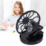 Electric Mini Clip on Solar Fan Air Conditioner Cooling Cell Fan Travel Camping Hiking Cooling - Extra Image