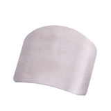 Stainless Steel Finger Hand Protector Guard Chop Slice Knife Safe Kitchen Tool - Rear View