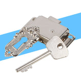 Antique Classical Drawer Cabinet Wardrobe Cupboard Gate Door Lock Key JS