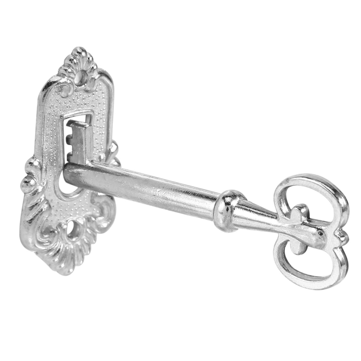 Antique Classical Drawer Cabinet Wardrobe Cupboard Gate Door Lock Key JS