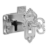Antique Classical Drawer Cabinet Wardrobe Cupboard Gate Door Lock Key JS