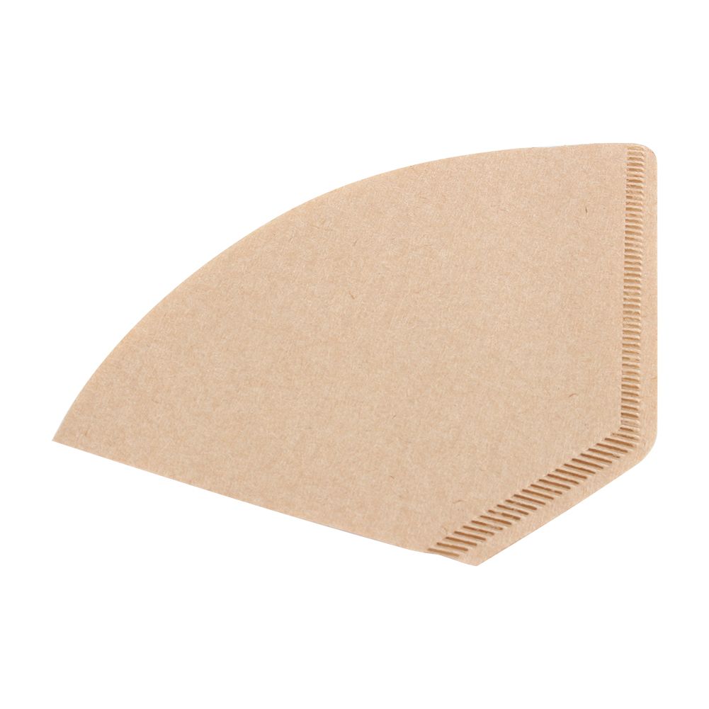 100x Unbleached Coffee Filter Papers Cones Cups Brewer Espresso Strainer Dripper