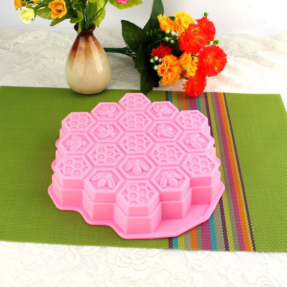 Soap Mold Silicone Loaf Baking Cookie Cake Tray Candle DIY Candy Chocolate Mould