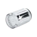 3 Color LED Light Changing Glow Temperature Sensor Shower Stream Water Faucet Tap For Kitchen
