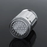3 Color LED Light Changing Glow Temperature Sensor Shower Stream Water Faucet Tap For Kitchen