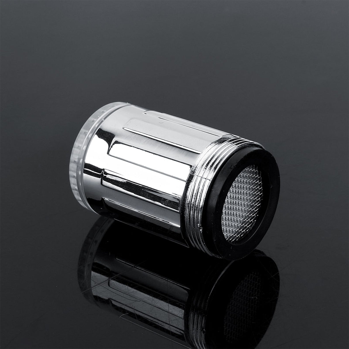 3 Color LED Light Changing Glow Temperature Sensor Shower Stream Water Faucet Tap For Kitchen