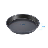 9 Inch Carbon Steel Nonstick Round Pizza Pan Microwave Oven Baking Dishes Pans Pie Tray Baking