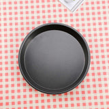 9 Inch Carbon Steel Nonstick Round Pizza Pan Microwave Oven Baking Dishes Pans Pie Tray Baking - Extra Image