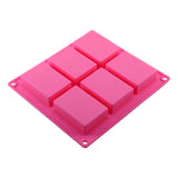 Soap Candle Mold Silicone Craft DIY Making Homemade Cookie Baking Cake Mould DIY - Low Angle