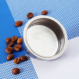 Stainless Steel Coffee 2 Cup Pressurized Filter Basket Strainer