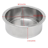 Stainless Steel Coffee 2 Cup Pressurized Filter Basket Strainer - Extra Image