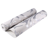 Luxury Embossed Nonwoven Bedroom 3D Vertical Wallpaper Home Decor Silver