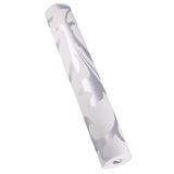 Luxury Embossed Nonwoven Bedroom 3D Vertical Wallpaper Home Decor Silver