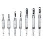 7 Sizes Hole Saw Centering Hinge Twisted Drill Bits DIY Woodwork Reaming Cabinet Tools