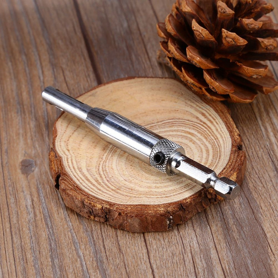 7 Sizes Hole Saw Centering Hinge Twisted Drill Bits DIY Woodwork Reaming Cabinet Tools
