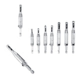 7 Sizes Hole Saw Centering Hinge Twisted Drill Bits DIY Woodwork Reaming Cabinet Tools