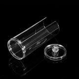 Acrylic Makeup Cotton Pads Box Cases Holder Cosmetic Organizer Storage Container - Side View