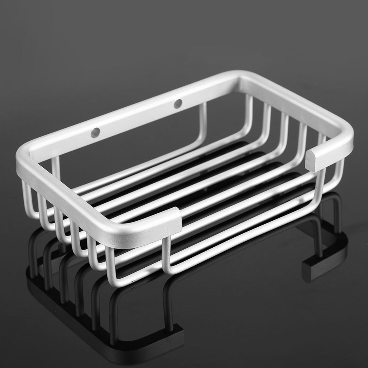 Household Wall‑Mounted Draining Soap Dish Box Holder Container Bathroom Accessory