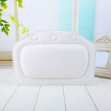 Bathroom Pillow Bathtub Head Rest Foam Design Spa Neck Cushion With Suction Cup