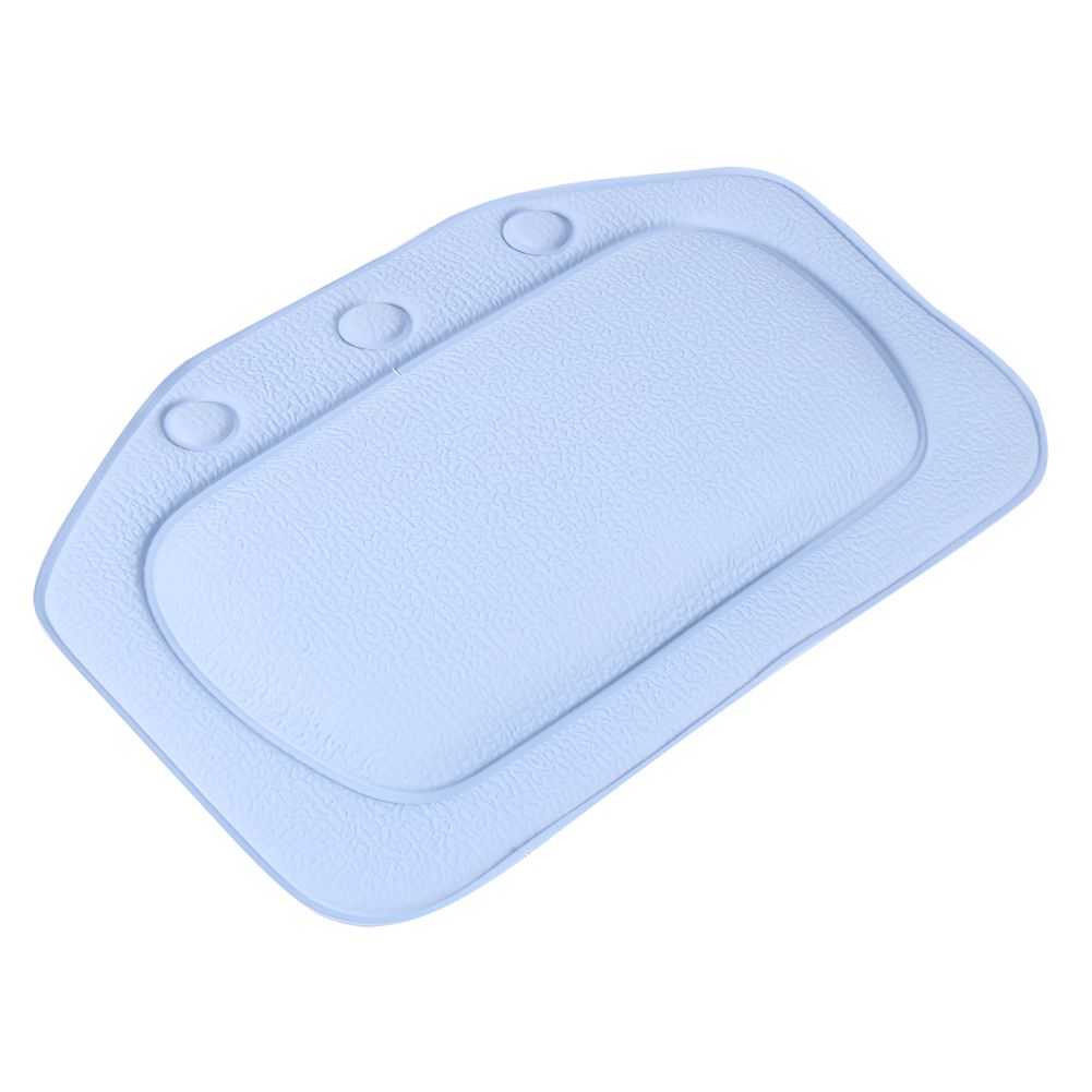 Bathroom Pillow Bathtub Head Rest Foam Design Spa Neck Cushion With Suction Cup
