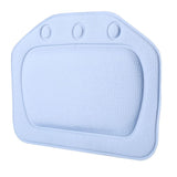 Bathroom Pillow Bathtub Head Rest Foam Design Spa Neck Cushion With Suction Cup - Low Angle