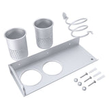 Wall Storage Organizer Holder Hairdryer Holder Toothbrush Toilet