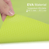 4pcs Set 29cm*45cm Refrigerator Pad Antifouling Mildew Moisture Absorption Pad - Top-Down View