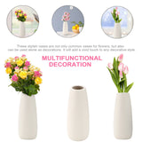 Simple Modern Ceramic Vase Home Room Table Desktop Decoration Ornaments - Close-Up Angle