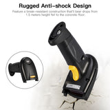 Wireless Barcode Reader Handheld Laser Barcode Reader Both Bluetooth / USB compatible Laser Sca