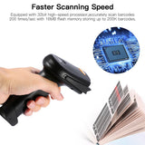 Wireless Barcode Reader Handheld Laser Barcode Reader Both Bluetooth / USB compatible Laser Sca - Extra Image