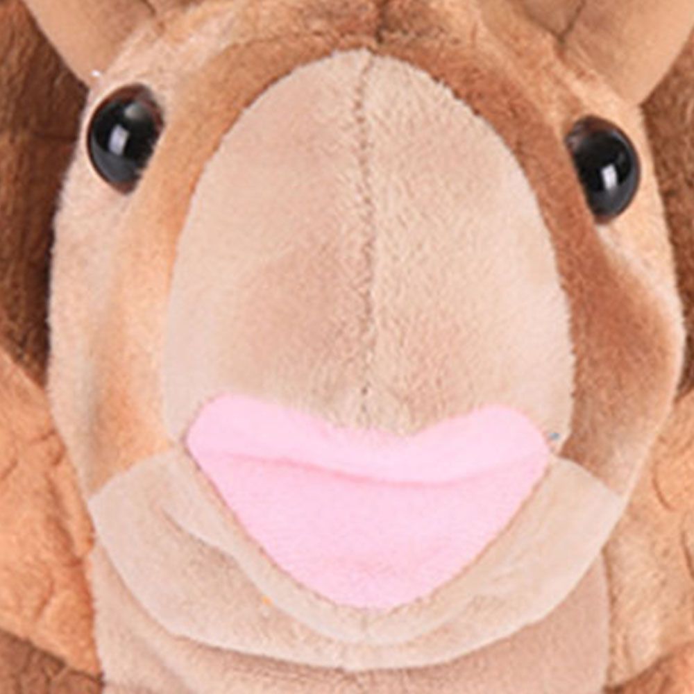 Triceratops Plush Slippers Winter Autumn and Winter Cartoon Men and Women Indoor Cotton Slippers