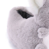 Triceratops Plush Slippers Winter Autumn and Winter Cartoon Men and Women Indoor Cotton Slippers