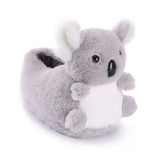 Triceratops Plush Slippers Winter Autumn and Winter Cartoon Men and Women Indoor Cotton Slippers - Front View