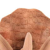 Triceratops Plush Slippers Winter Autumn and Winter Cartoon Men and Women Indoor Cotton Slippers - Side View