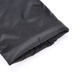 Outdoor Faucet Cover Oxford Cloth Freeze Protection Reusable Garden Faucet Socks for Winter Cold Weather Black - Rear View