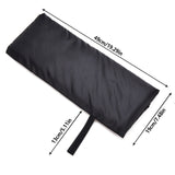 Outdoor Faucet Cover Oxford Cloth Freeze Protection Reusable Garden Faucet Socks for Winter Cold Weather Black