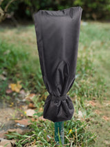 Outdoor Faucet Cover Oxford Cloth Freeze Protection Reusable Garden Faucet Socks for Winter Cold Weather Black - Extra Image